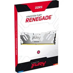 Модуль пам'яті для комп'ютера DDR5 64GB (2x32GB) 6400 MHz Renegade White XMP Kingston Fury (ex.HyperX) (KF564C32RWK2-64) - мініатюра 5