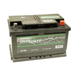 Акумулятор автомобільний GigaWatt 72А (0185757209) - мініатюра 3