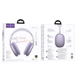 Навушники HOCO W65 Plus Happy ANC BT headphones Purple - мініатюра 2