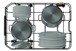 Посудомийна машина Whirlpool WH4ID10CS60 вбудована 45см - мініатюра 7