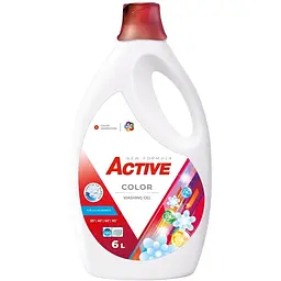 Гель для прання Active Color з ароматом свіжості 6 л