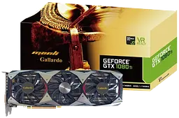 Відеокарта GeForce GTX 1080 Ti 11GB Manli Gallardo RGB Gallardo (M-NGTX1080TIG/5RIHDPPP-F372G) Б/В