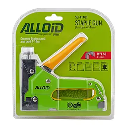 Степлер будівельний Alloid Building Tools для скоб 4-14 мм + 200 скоб 8 мм (SG-41401) - мініатюра 7