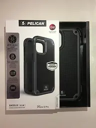 Оригінальний протиударний чохол із кліпсою Pelican Shield G10 для iPhone 12 Pro Grey аналог OtterBox Defender - мініатюра 3