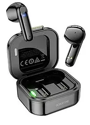 Bluetooth Стерео Гарнітура Borofone BW16 Чорний - мініатюра 3