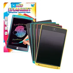 Планшет для малювання WToys, кольоровий LCD екран, 10 дюймів, 17x26 см, стилус, 16430 (В асортименті) - мініатюра 2