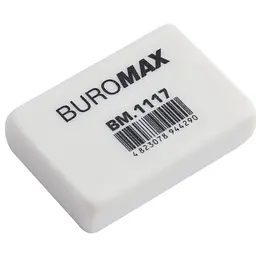 Гумка Buromax М прямокутна 32х22х8 мм біла (BM.1117)