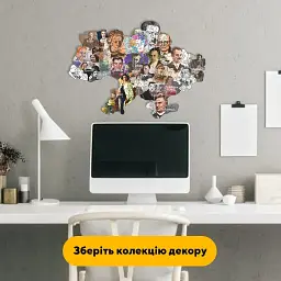 Пазл дерев'яний Україна Видатна, А3, Дерев'яна коробка 200 елементів - мініатюра 6