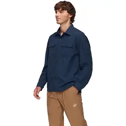 Сорочка Mammut Highland Longsleeve Shirt M M marine - мініатюра 3