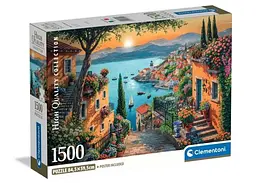 Пазл Clementoni High Quality Collection: Кроки до моря (High Quality Collection - Steps To The Harbor Puzzle - 1500 pcs.), 1500 ел. (31729)