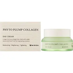 Денний крем для обличчя Mizon Phyto Plump Collagen Day Cream з фітоколагеном, 50 мл - мініатюра 2