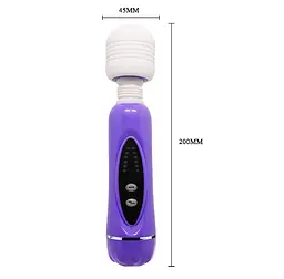 Вібромасажер Baile Magical Massager, 20 см (фіолетовий) - мініатюра 8