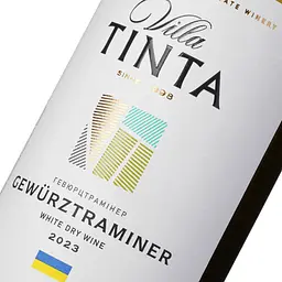 Вино Villa Tinta Gewurztraminer, біле, сухе, 11-13%, 0,75 л (8000019206069) - мініатюра 5