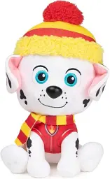 Мягкая игрушка Paw Patrol Зимние праздники Маршал 15 см плюш Разноцветный