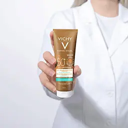Сонцезахисне зволожувальне молочко Vichy Capital Soleil Solar Eco-Designed Milk для шкіри обличчя і тіла SPF 50+ 75 мл - мініатюра 4
