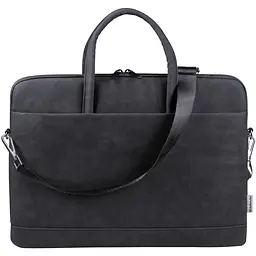 Сумка для ноутбука 15.6'' Defender Trendy з кишенею, шкіра, чорна