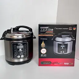Мультиварка-скороварка Zepline ZP-121 на 17 программ 7 л 3000 Вт (44654-ZP-121_1663) - мініатюра 2