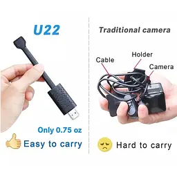 Міні камера WIFI USB на гнучкому шлейфі з підсвіткою Nectronix U22, HD 720P, датчик руху (100698) - мініатюра 8