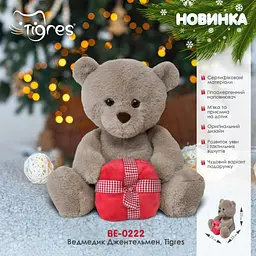 Іграшка м'яконабивна Tigres Ведмедик Джентельмен (ВЕ-0222) - мініатюра 4
