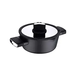 Каструля Bergner Ion Plus з кришкою 3.5 л (BG-35911-BK) - мініатюра 2