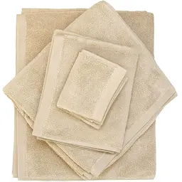 Рушник МВМ My Home Ніжність 50x90 см бежевий (BT-11 M BEIGE) - мініатюра 7