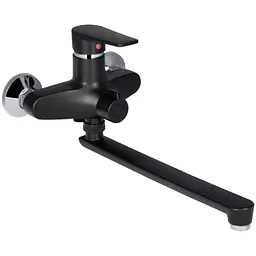 Змішувач для ванни Brinex 35B 005, Chrome/Black (k35) BRIN35B005