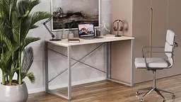 Письмовий стіл Ferrum-decor Серії Конект 75x120x60 чорний ДСП Дуб Сан-Марино 16мм (FRD-104202) - мініатюра 3