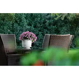 Вазон для квітів Serinova Lux 9 л білий камінь (20-S28412104-200100) - мініатюра 4