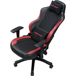 Крісло ігрове Anda Seat Luna Color Size L Black/Red PVC - мініатюра 3