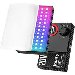 Накамерне світло Jmary FM-180RGB Black [168675] - мініатюра 3