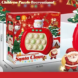 Портативна гра Pop-it Speed Push Game Santa Claus - мініатюра 2