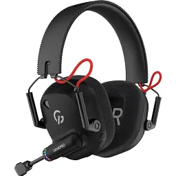 Навушники Bluetooth Stereo GamePro Genesis Mercury Pro 3-Mode Black (HSW120B) UA - мініатюра 2