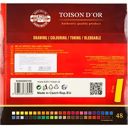 Крейда-пастель Koh-i-Noor Toison Dor 48 шт (8546) - мініатюра 3
