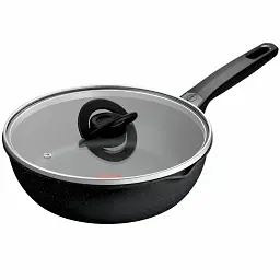 Сковорода Tefal Expertise з кришкою 24см чорний (G3218402)