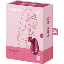 Вібратор Satisfyer Spot On 1 Berry крапковий ягідний - мініатюра 6