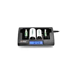 Зарядний пристрій — станція для батарейок Soshine LCD Universal Charger CD-1 - мініатюра 3