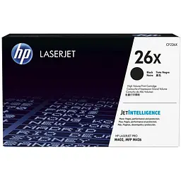 Картридж HP LJ 26X Black (Pro M402n/M426dw) (CF226X)
