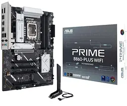 Материнська плата ASUS PRIME B860-PLUS WIFI (PRIME B860-PLUS WIFI) (Socket 1851, Intel B860, ATX) - мініатюра 9