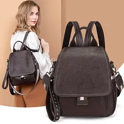 Сумка Italian Bags Luis 30х26х16 см Коричневий (id_1422) - мініатюра 3