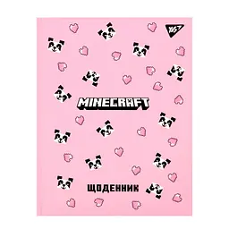 Щоденник YES твердий Minecraft Spring, А5, 40 аркушів, для школи (911658)
