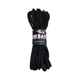 Джутовая веревка для Шибари Feral Feelings Shibari Rope, 8 м, черная