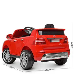 Дитячий електромобіль-джип Bambi M 3568EBLR-3 Mercedes-Benz до 25 кг - мініатюра 2