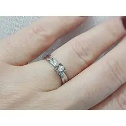 Золоте кільце Гаразд з діамантами. Артикул 3022734 16 - мініатюра 2