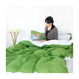 Постільна білизна MirSon Ranforce Elite Green Diego 175х210 двоспальний (2200004670980) - мініатюра 2