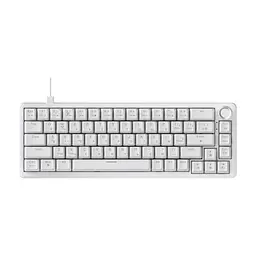 Клавіатура Ajazz AK690 Peach Mist Switch USB UA White (AK690-PM-W) - мініатюра 3