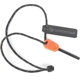 Кресало Lifesystems Fire Starter Чорний-Помаранчевий
