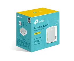 Роутер бездротовий - маршрутизавтор Wi-Fi - TP-LINK TL-MR3020 зі слотом 3G і USB портативний - мініатюра 3