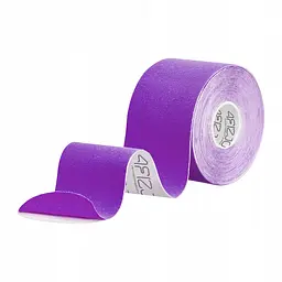 Стрічка кінезіологічна (кінезіо тейп) 4FIZJO 5 см x 5 м 4FJ0626 Violet (P-5907739318817) - мініатюра 8