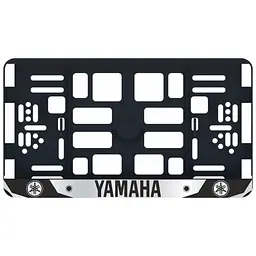 Рамка номера Yamaha під Американський номер 300х150 мм Кольоровий Логотип