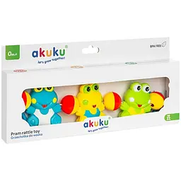 Брязкальце для коляски Akuku Жаби (A0353)